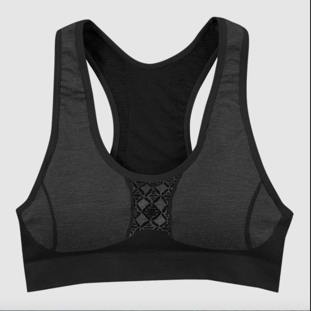 Ibex black Balance sport bra - small - NEW without tags